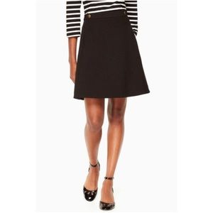 Kate Spade Black Military Skirt